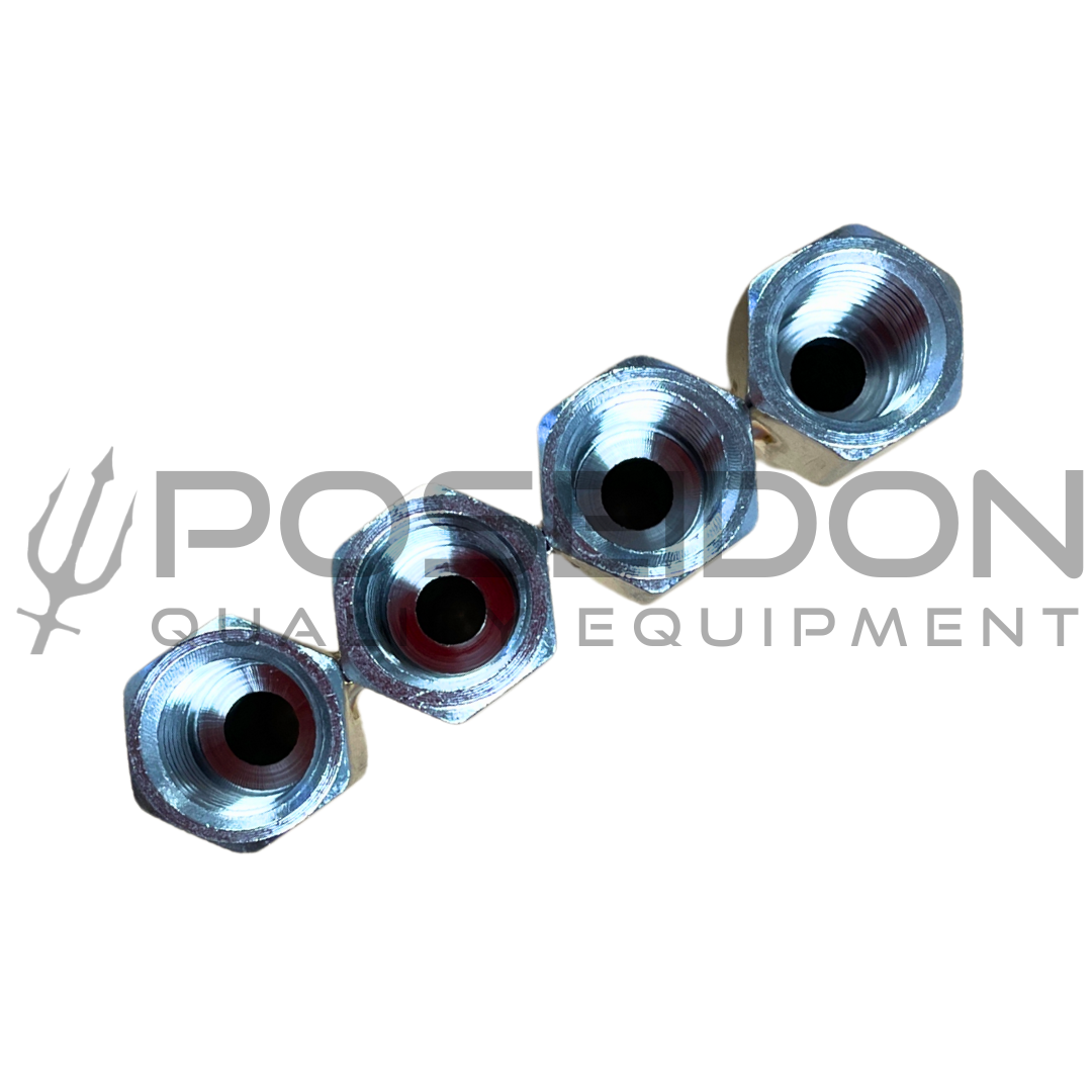 JROD Holder 4 Way S.S. for 1/4" Nozzles