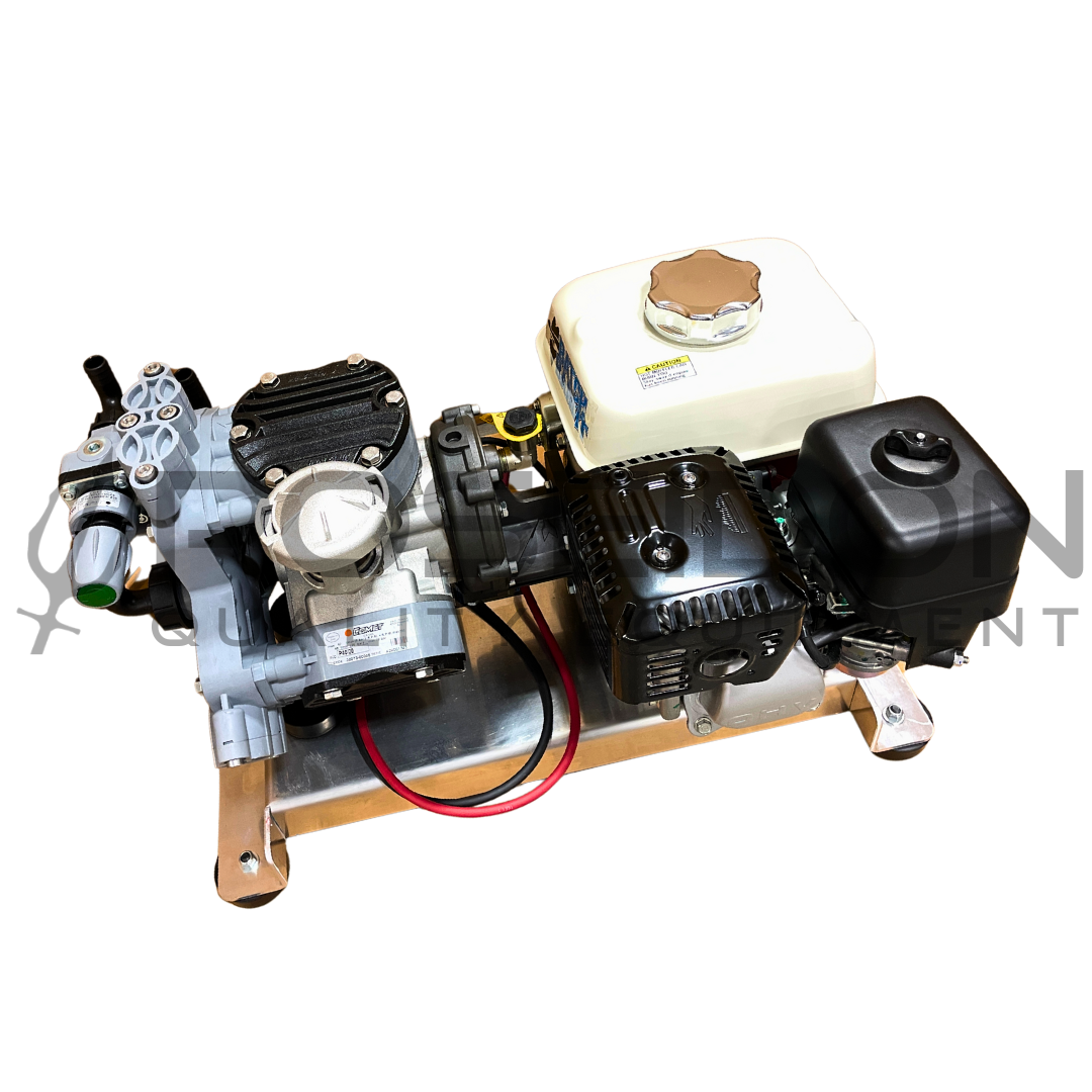 Comet P40 Gas Roof Pump on Bandit Skid Electric Start | 11.4GPM 290PSI