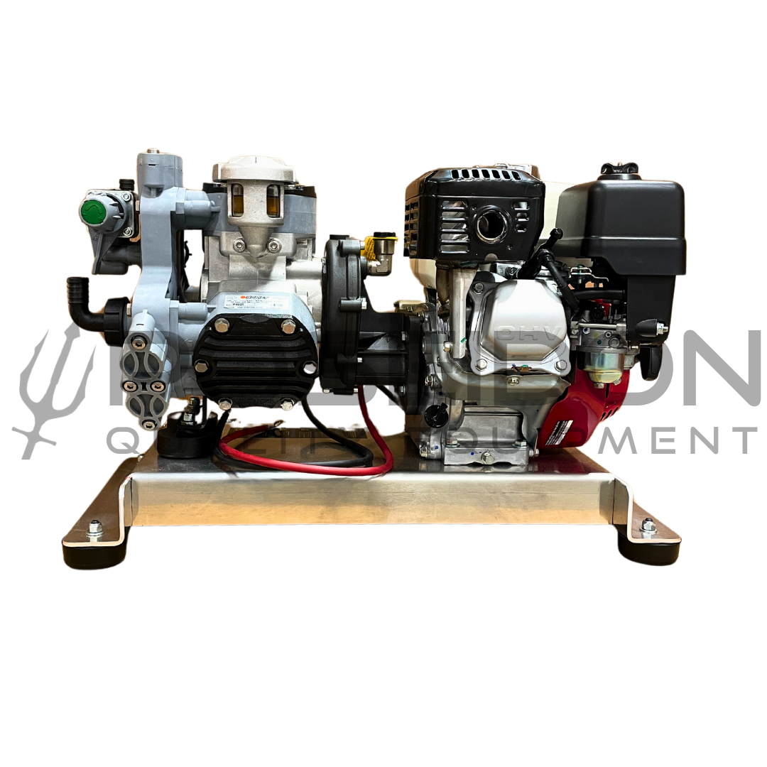 Comet P40 Gas Roof Pump on Bandit Skid Electric Start | 11.4GPM 290PSI