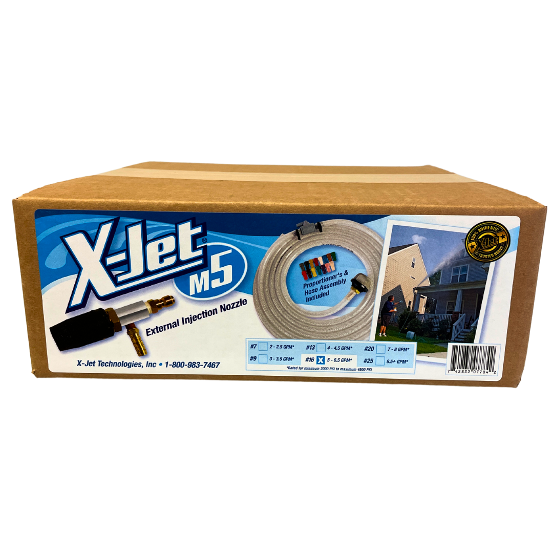 X-Jet M5 Adjustable Nozzle Kit #16 | 5 GPM - 6.5 GPM