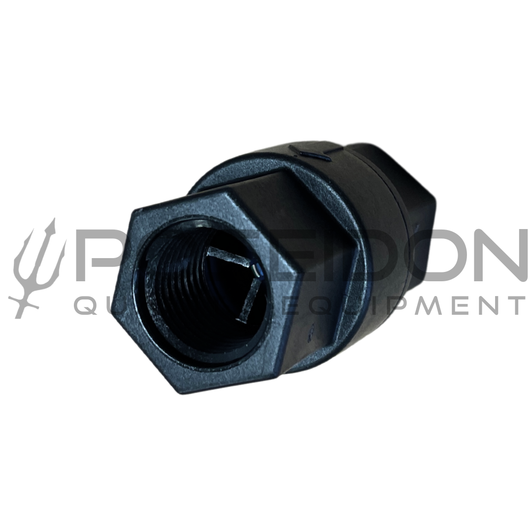 1/2 inch FNPT POLY Check Valve