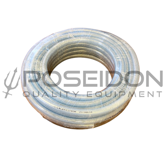 1/2" x 10' Clearbraid PVC Hose