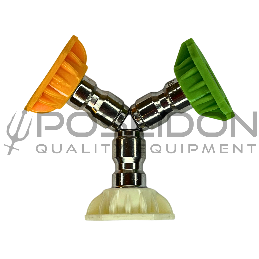 Set of 3 QC Nozzles for 5.5 GPM