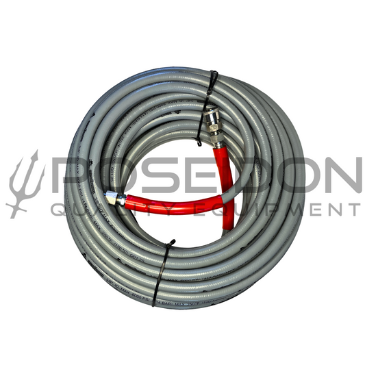 Bandit Hose 3/8" x 100' 6000 PSI High Pressure Hose, Smooth