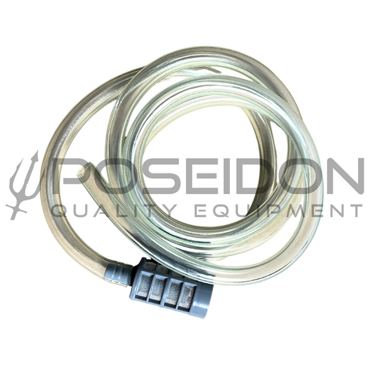4' Clear Vinyl Hose w/Detergent Filter