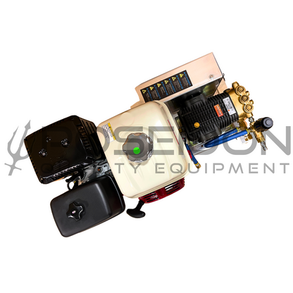 5.5 GPM 3000PSI Pressure Washer Pull Start Bandit Skid | Honda X390 Belt Drive
