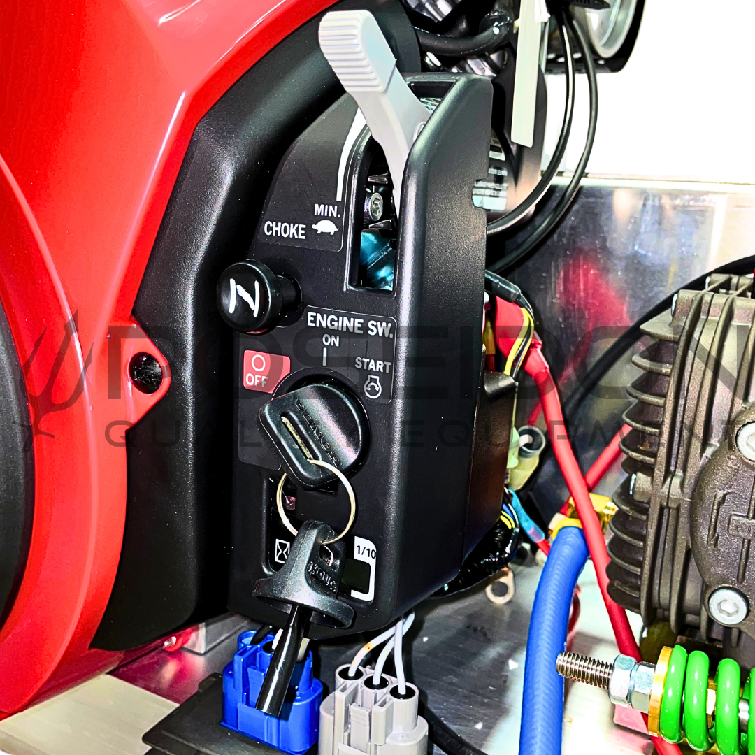 8.0 GPM 3500PSI Pressure Washer Electric Start Bandit Skid | Honda GX690 Belt Drive