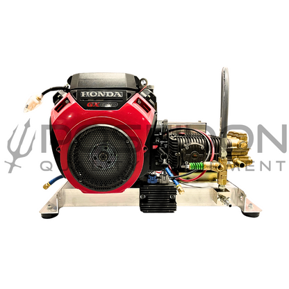 8.0 GPM 3500PSI Pressure Washer Electric Start Bandit Skid | Honda GX690 Belt Drive