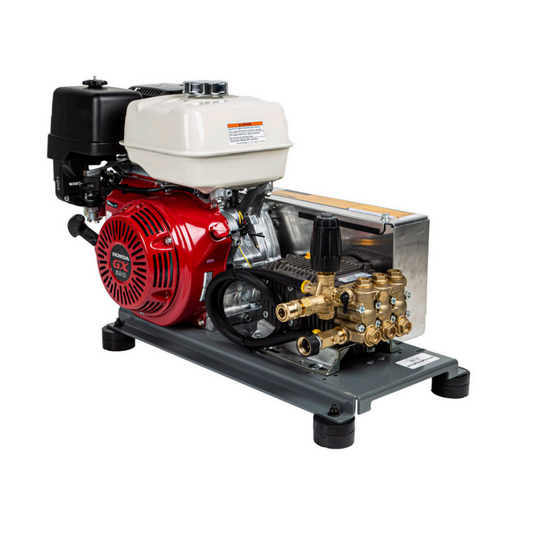 BE B3013HTBC Gas Pressure Washer | 5.0 GPM, 3,000 PSI, Honda GX390
