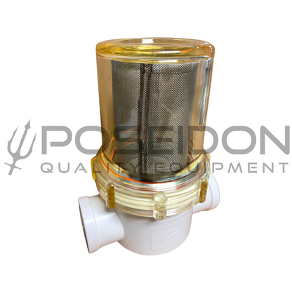 Clear Bowl Water Filter | 1 inch 40 Mesh