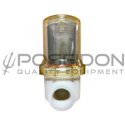 Clear Bowl Water Filter | 1 inch 40 Mesh