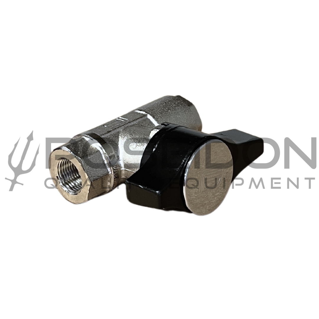 DN10 Ball Valve 3/8 FPT Nickel Plated