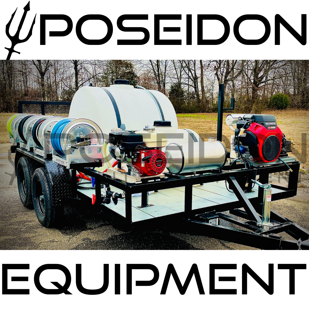 Max Series Pressure Washing Trailer