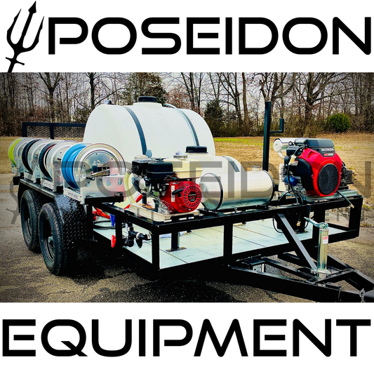 Max Series Pressure Washing Trailer