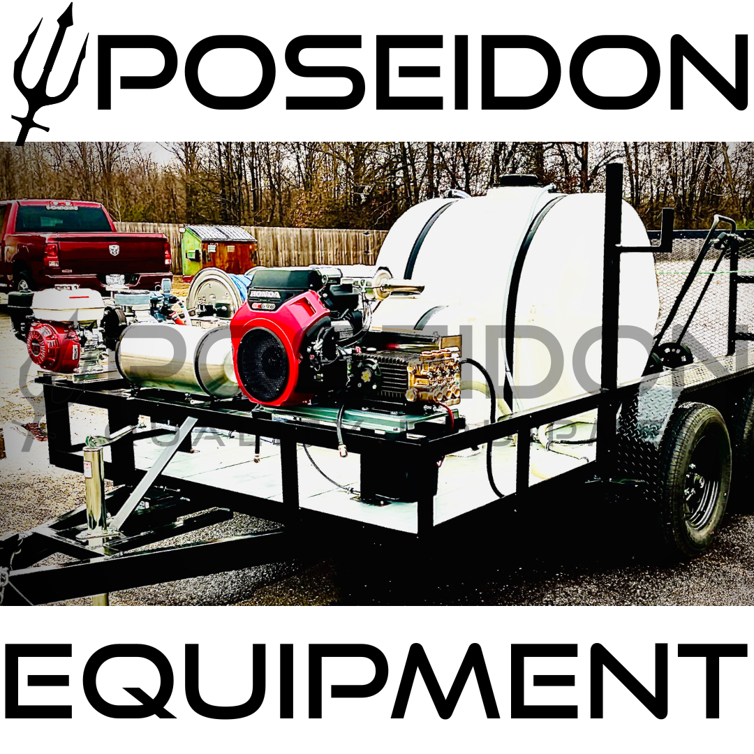 Max Series Pressure Washing Trailer