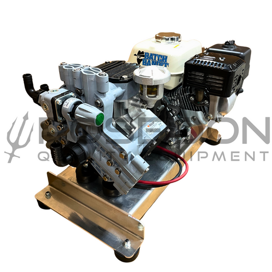 Comet P40 Gas Roof Pump on Bandit Skid Electric Start | 11.4GPM 290PSI