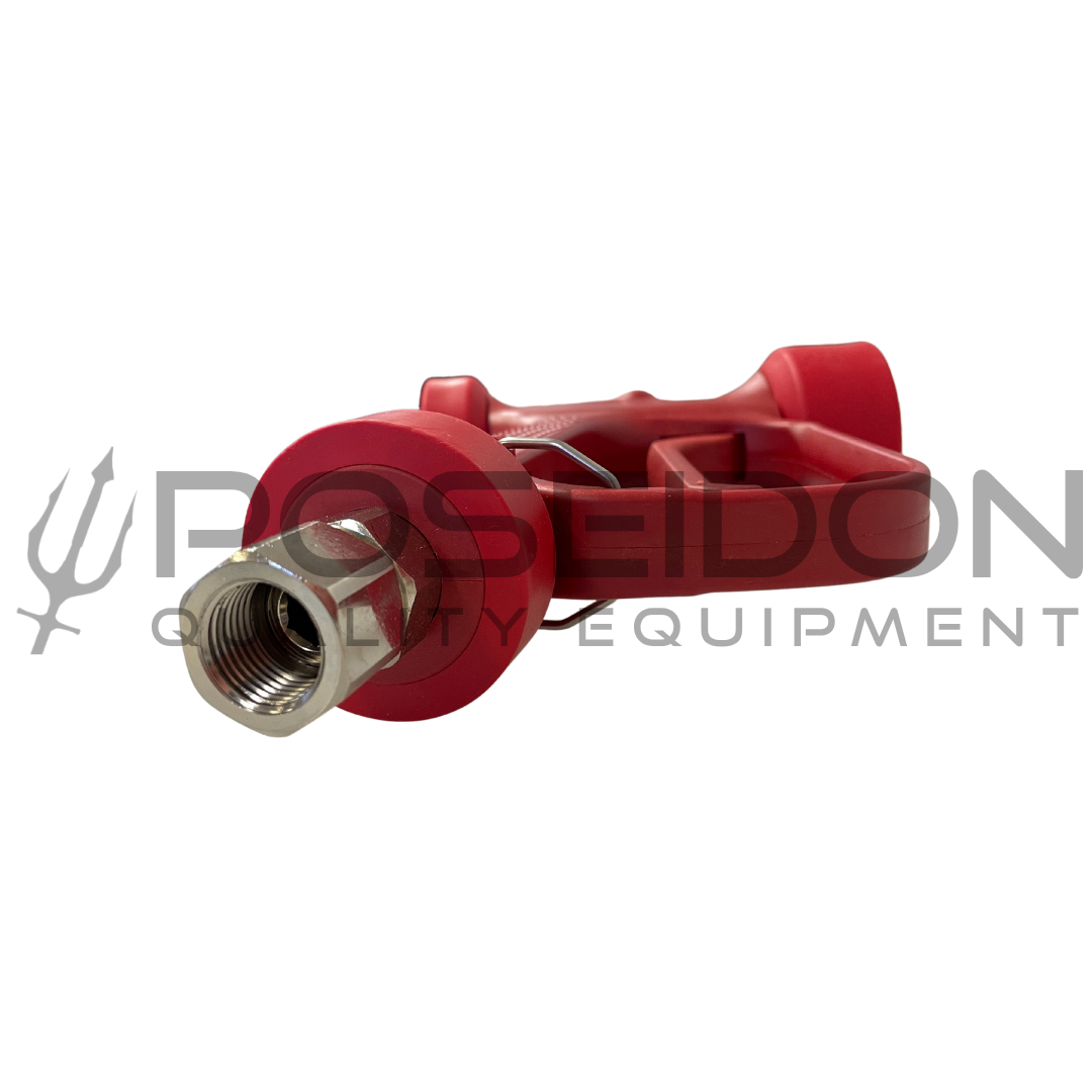 PA Washdown Gun S/S Red | 16 GPM 350 PSI