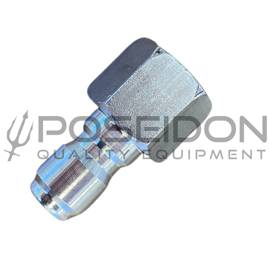 Quick Connect Plug 3/8" FNPT Stainless Steel