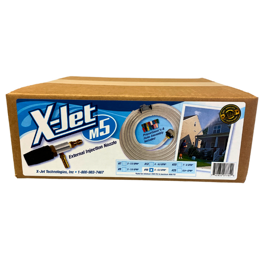 X-Jet M5 Adjustable Nozzle Kit #16 | 5 GPM - 6.5 GPM